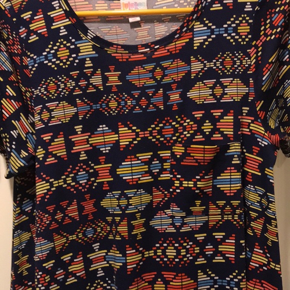 LuLaRoe Dresses & Skirts - Lularoe Carly dress with pocket
